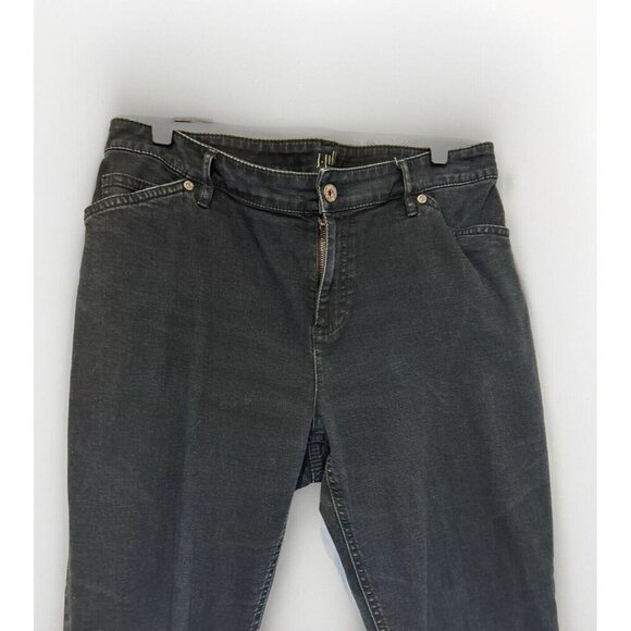 J. Jill Womens‎ Jeans 10P Tried and True Stretch Slim Ankle Dark Wash Blue - Picture 3 of 9